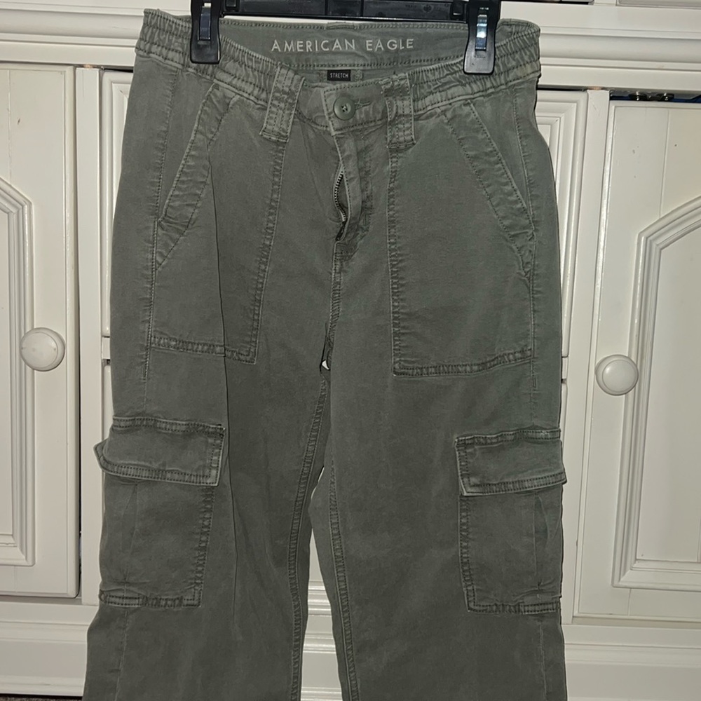 American Eagle Green Cargos